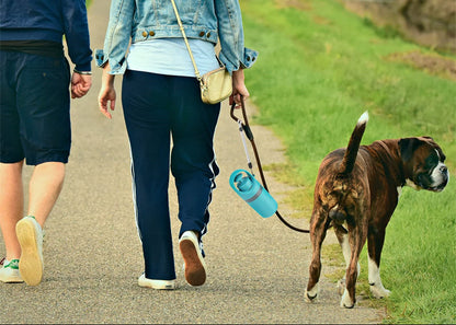 Portable Dog Pooper Scooper with Built-In Bag Dispenser
