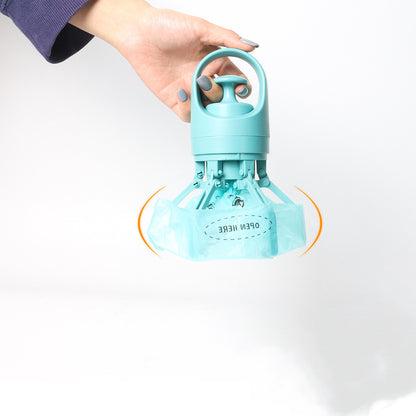 Portable Dog Pooper Scooper with Built-In Bag Dispenser